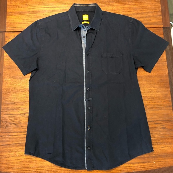Hugo Boss Other - Hugo BOSS casual short sleeve button down shirt L